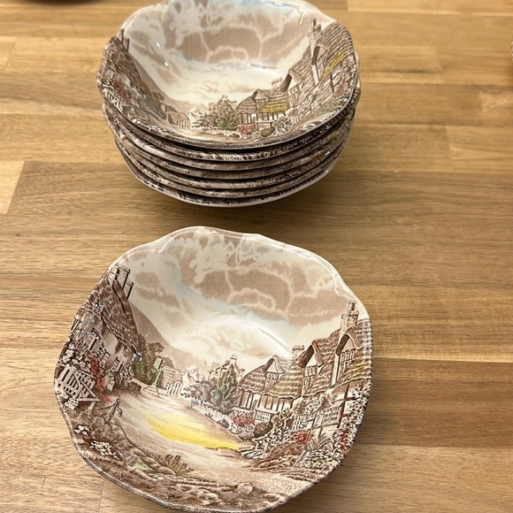 JOHNSON BROS ⭐️ “Olde English Countryside” cereal bowls - Picture 2 of 3